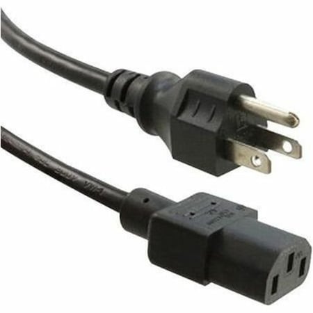 Enet NEMA 5-15P TO C13 14AWG 15A POWER CORD 6FT RED N515-C13-15A-RD-6F-ENC