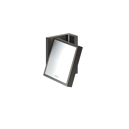 Axor Universal Rectangular Shaving Mirror in Polished Black Chrome 42649330