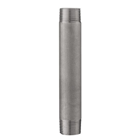 Ironwerks Designs 3/4" x 6" Decorative Sandblast Iron Pipe Nipple, 10PK SND-3/4x6-10