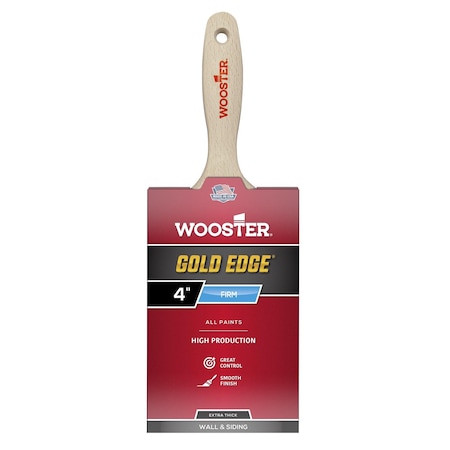 Wooster Gold Edge 4 in. Firm Straight Paint Brush 5237-4