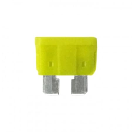 Wirthco FUSE Standard Blade Fuse ATO ATC 20 Amp Yellow Bulk Packaging 24370-7