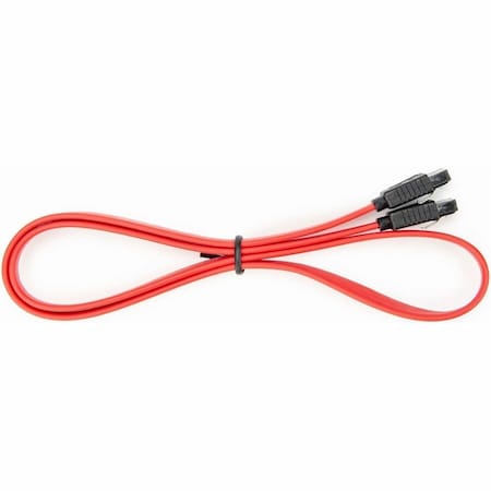 Rocstor PREMIUM 24IN LATCHING SATA CABLE CONNECTORS - 2X LATCHING SATA CONNECTORS M/M - Y10C858-RD