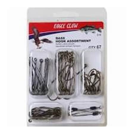 Big Rock Sports 67PC BLK BRZ Bass Hook 0848-4032