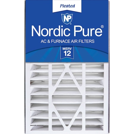Nordic Pure Air Bear 16x25x5 (4 7/8) Replacement 259112-105 MERV 12 Air Filter 1 Pack (16x25x5ABM12-1)