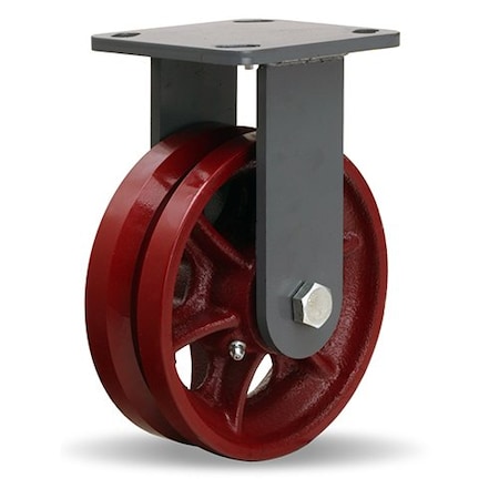 Hamilton Rigid Caster Wh 6X2 V-Grooved R-WH-6V