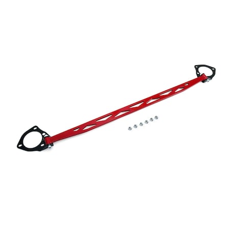 Hps Performance Aluminum Front Strut Tower Brace Bar, Red,  42-104R