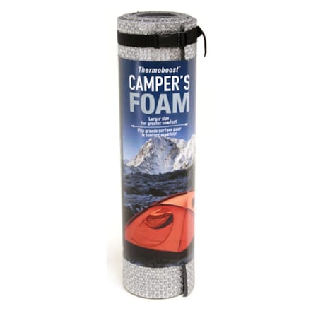 Earth Edge 24 x 76 in. Thermoboost Camper Foam Mat EE000230