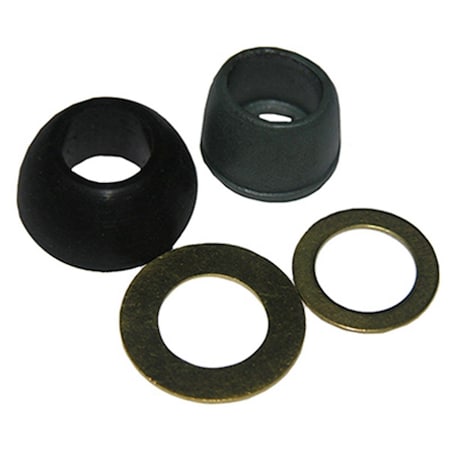 Larsen Supply Co 022235 0.44 in. 2 Cone Washers, 24PK 662934