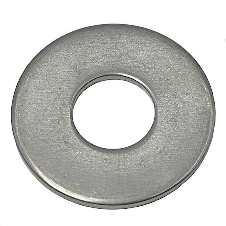 Zoro Select Flat Washer, For Screw Size 3/4 in , Titanium Plain Finish 0046384