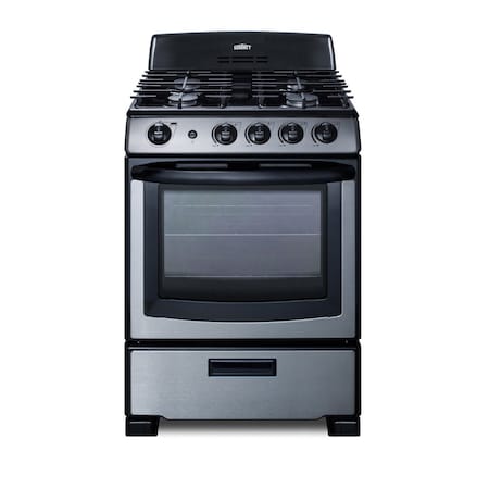 Summit 24in Wide Gas Range PRO247SS