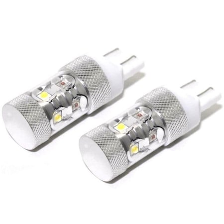 Putco Bulbs, 3157 LED-360; Switchback White/Amber; Set Of 243157S-360