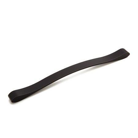 Schaub 320mm Center to Center Wave Cabinet Pull Matte Black Finish 244-320-MB