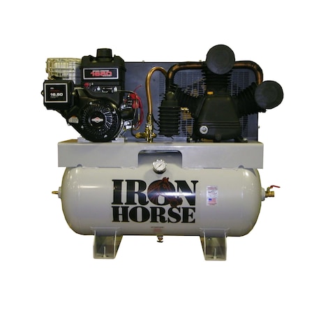 Iron Horse 30 Gallon Truck Mount Compressor IH12G30TRKE-BS