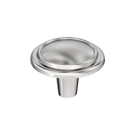 Amerock Hatfield 1-1/4 inch (32mm) Diameter Polished Chrome Cabinet Knob, 25PK 25VMP2911326