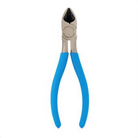 Channellock Box Joint Diagonal Cutting Plier, 0.85 in Jaw High Carbon Steel Jaw, 6 in OAL 436