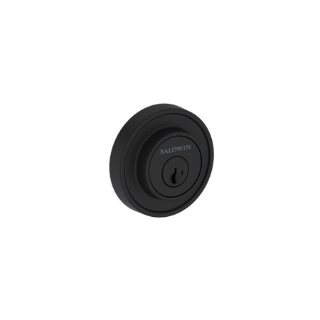 Baldwin Residential Deadbolts Single Cylinder Reversible Satin Black SCRRD190SMC