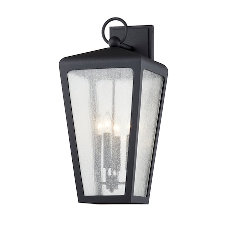 Troy Lighting Mariden 4 Light Wall Sconce 11.5 In. Textured Iron B7603-TRN