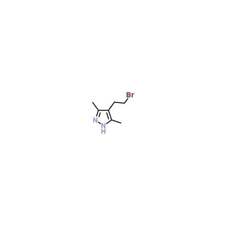 Ak Scientific 3, 5-Dimethyl-4-(2-bromoethyl)-1H-pyrazole (250mg), CAS 83467-28-1 B287-250mg