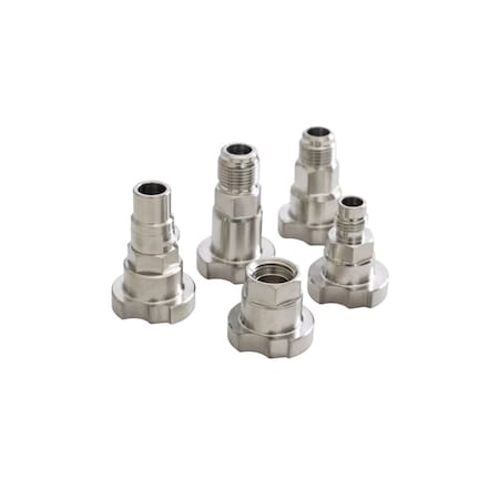 Ctw International 100% Stainless Steel Adapter for Disposable Paint Cup System CSA-2