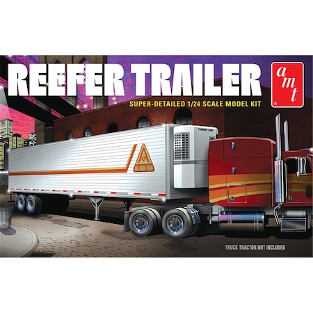 Amt 1170 Reefer Trailer Plastic Model Kit AMT1170