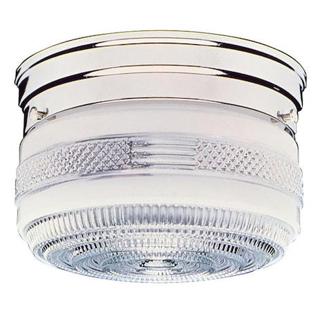 Design House 2-Light Ceiling Mount, Polished Chrome Finish 501999
