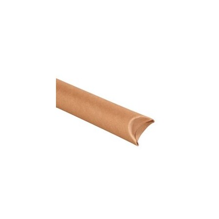 Bubblefast 2.5'' x 20'' Kraft Crimped End Tubes, 30PK BFS2520K