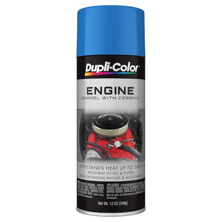 Vht Engine Paint Heat Resistant to 500 Degrees Fahrenheit; Chrysler Corp Blue; 12 Ounce Aerosol Spray DE1631