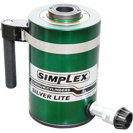 Simplex Hollow Hydraulic Ram, Aluminum, RAC RAC303