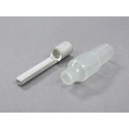 Nichifu Non-Insulated Pin Terminals with Insulation Cap, TC Type, AWG 6 TC 14-C