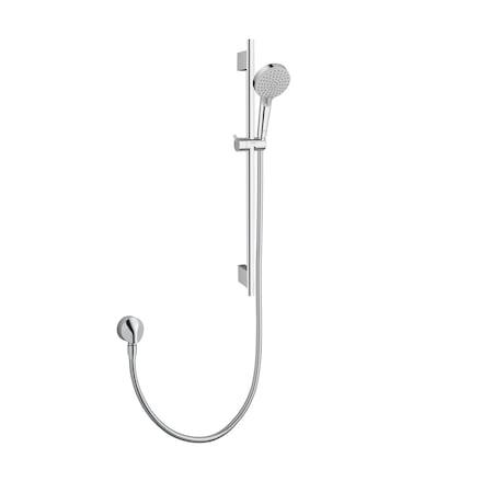 Hansgrohe Vernis Blend Wallbar Set 100 Vario-Jet 24", 2.5 GPM in Chrome 04969000