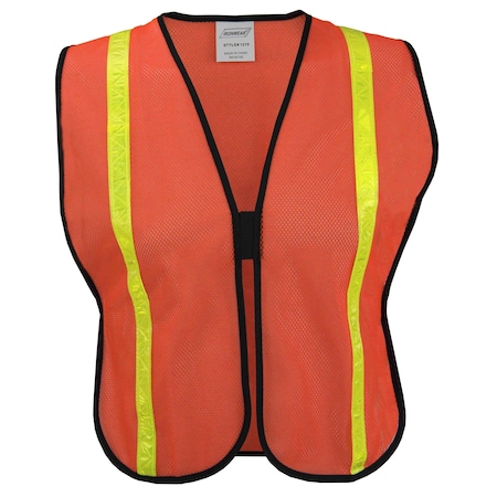 Ironwear Standard Polyester Safety Vest w/ 1 in Reflective Tape 1215
