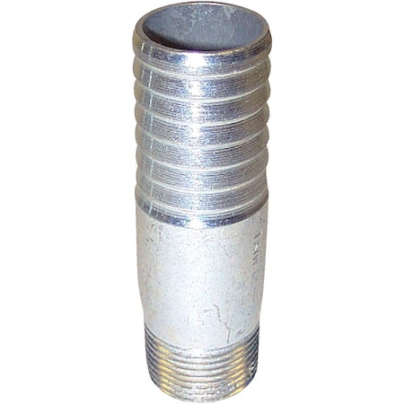 Merrill 1'' Insert x 1'' MIP Threaded Galvanized Adapter SMA100