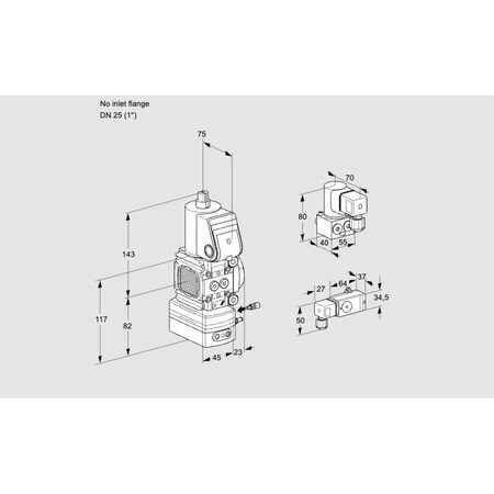 Honeywell Kromschroder VAG1-/25R/NWAE KS88001738