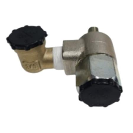Speedaire Swivel, 90 Deg., Brass, 3/8 in FNPT Inlet 42PC76