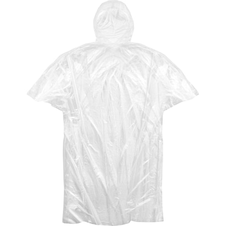Ironwear Disposable PE Hooded Emergency Poncho 8238-C