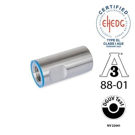 J.W. Winco End Cap for Leveling Feet 20.1-3/4X10-68-E