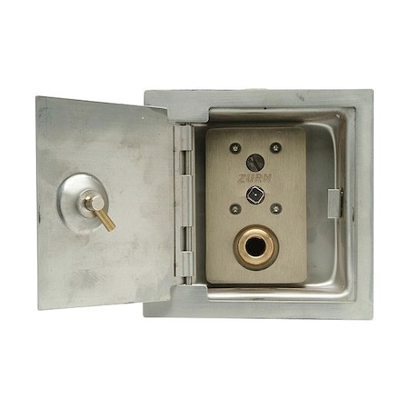 Zurn Wall Hydrant, 3 11/16 in L, 125 psi Z1350-3/4