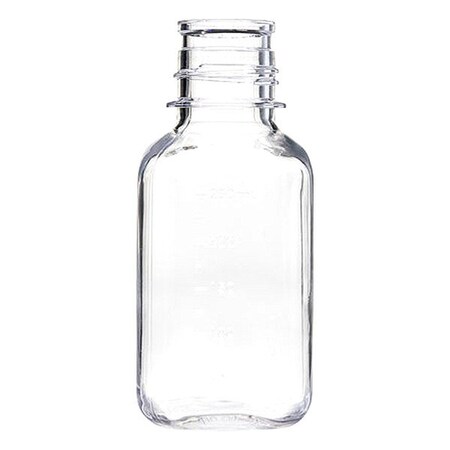 Zoro Select Plastic Lab Media Bottle, PC, 139mm H, PK24 138-3213-FLS