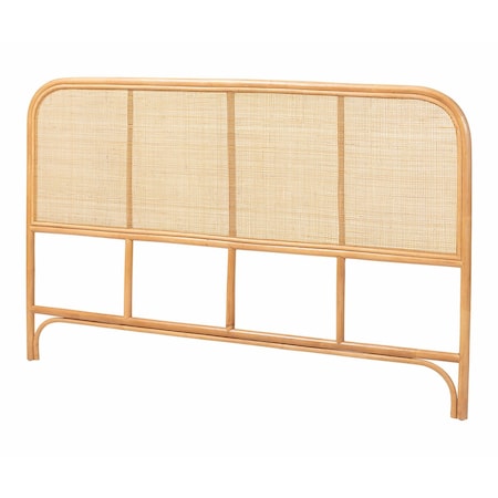 Bali & Pari Agota Natural Rattan Standalone Headboard 262-14382-ZORO