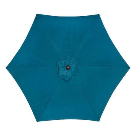Living Accents UM90BKOBD47 9 ft. Market Umbrella Ocean Blue 8403610