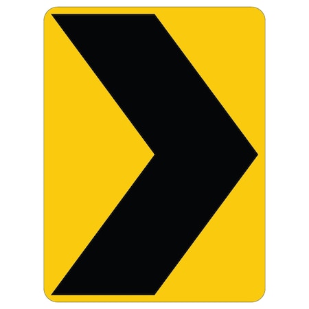 Sign Solutions Usa Traffic Sign, 18 in Width, Aluminum Sign, Vertical Rectangle DUS06DFO1824W1-8R