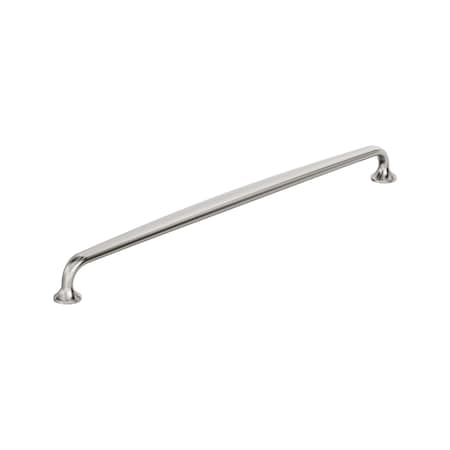 Amerock Renown 12-5/8 inch 320mm Center-to-Center Satin Nickel Cabinet Pull BP36989G10