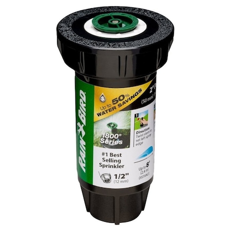 Rainbird National Sls 8' Adj Prs Sprinkler 1802AP8PRS