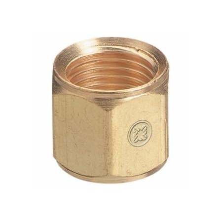 Western Enterprises Hose Nut, 200 psig, Brass, B-Size 312-7