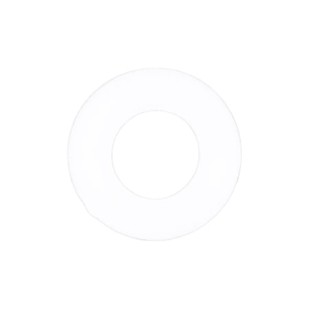 Auveco Nylon Flat Washer 1/8in Bolt194 Inside Diameter.062 Thick, 100PK 13895