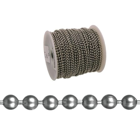 Campbell Chain & Fittings Campbell 0713627 Ball Chain, 11 lb Working Load Limit, 36, Chrome 713627