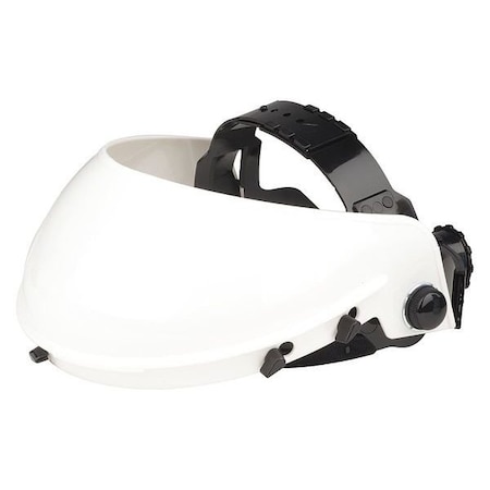 Mcr Safety Headgear, White, Plastic 18116-1