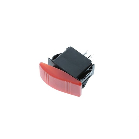 Switch Components Contura Style Rocker, 4P DPST OFF-ON, Red IP56 SRD2-2B-DC-1-RNN