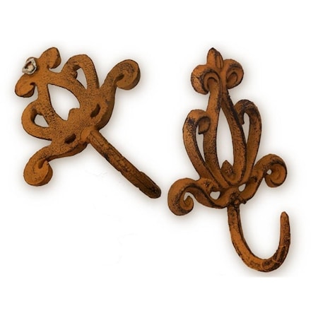 Esteras Tikar French Style Wall Hook, Set of 2 ES1808706