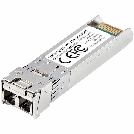 Startech.Com MSA-COMPLIANT SFP-25G-SR-S SFP28 MODULE, 25GBPS MULTIMODE FIBER MMF, 100M 328FT, LC SFP-25G-SR-S-M-ST